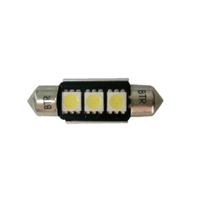 LÁMPARA DE PLAFÓN 3 LED 36MM CON CAN BUS, 3,5W 12V