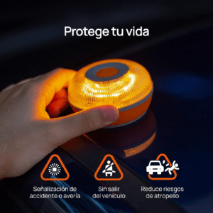 Luz de emergencia baliza V16